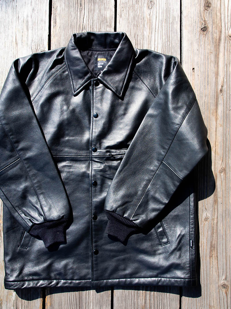 Leather Coach Jacket – ROOSTER