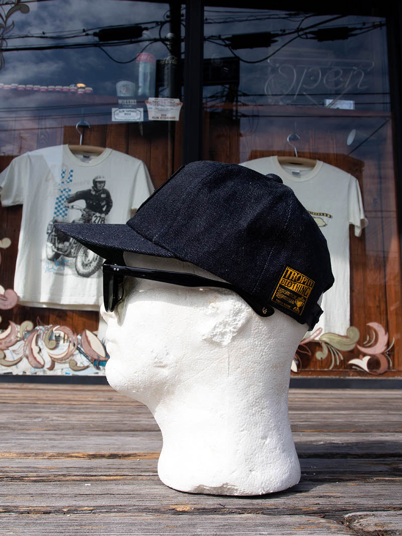 Earth Logo Denim Tracker Cap