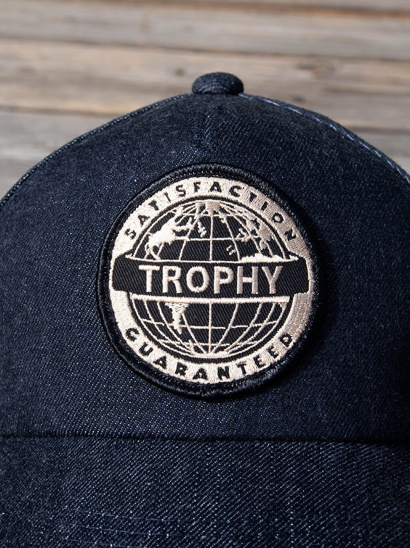 Earth Logo Denim Tracker Cap