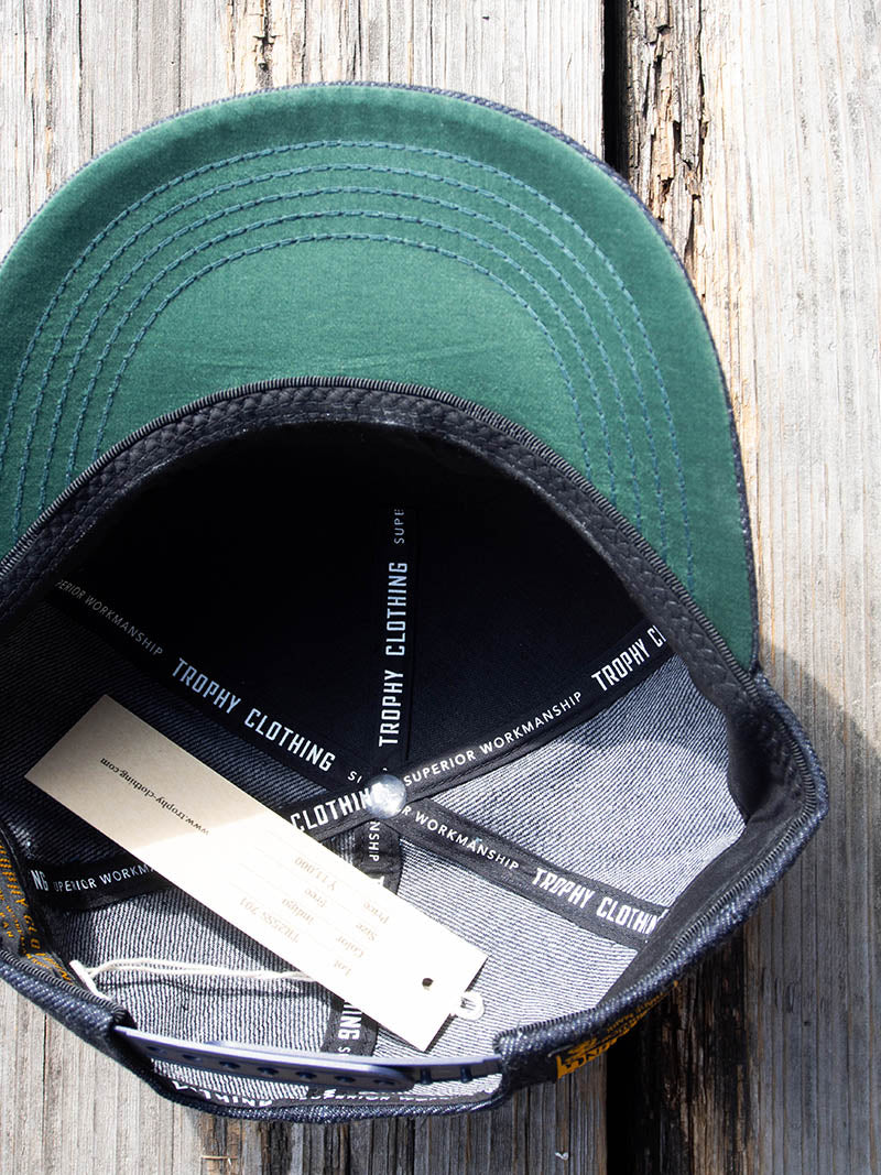 Earth Logo Denim Tracker Cap