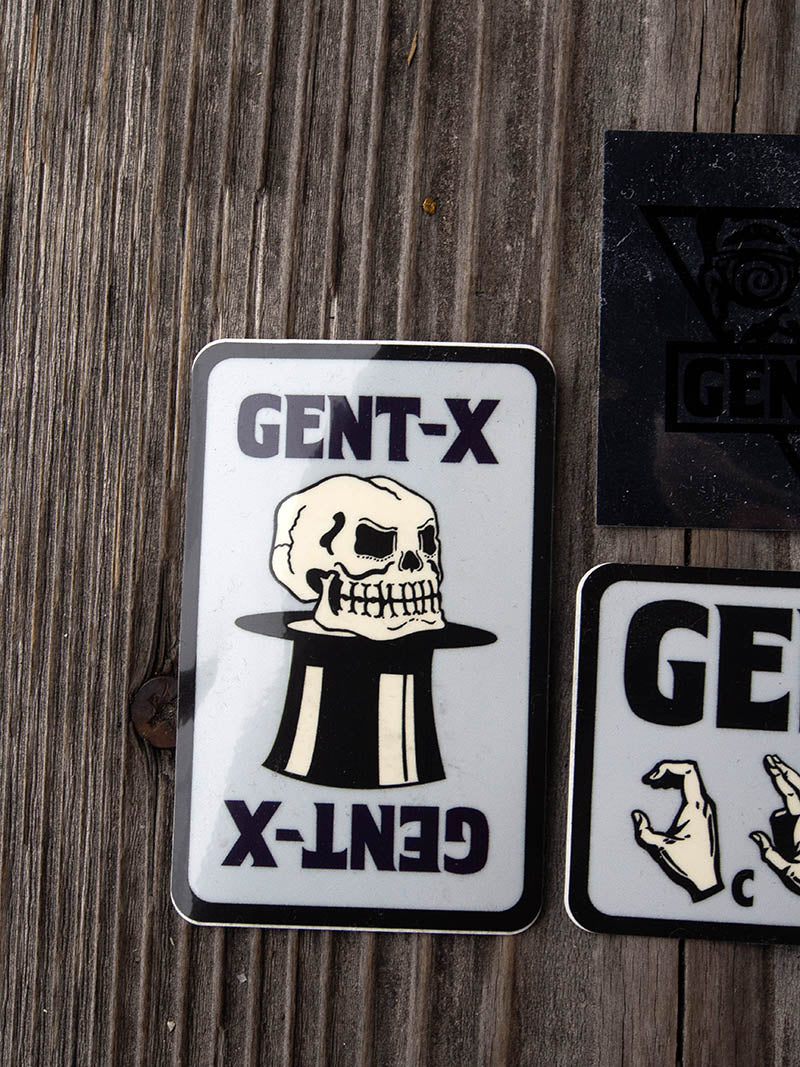 GENT-X STICKER SET