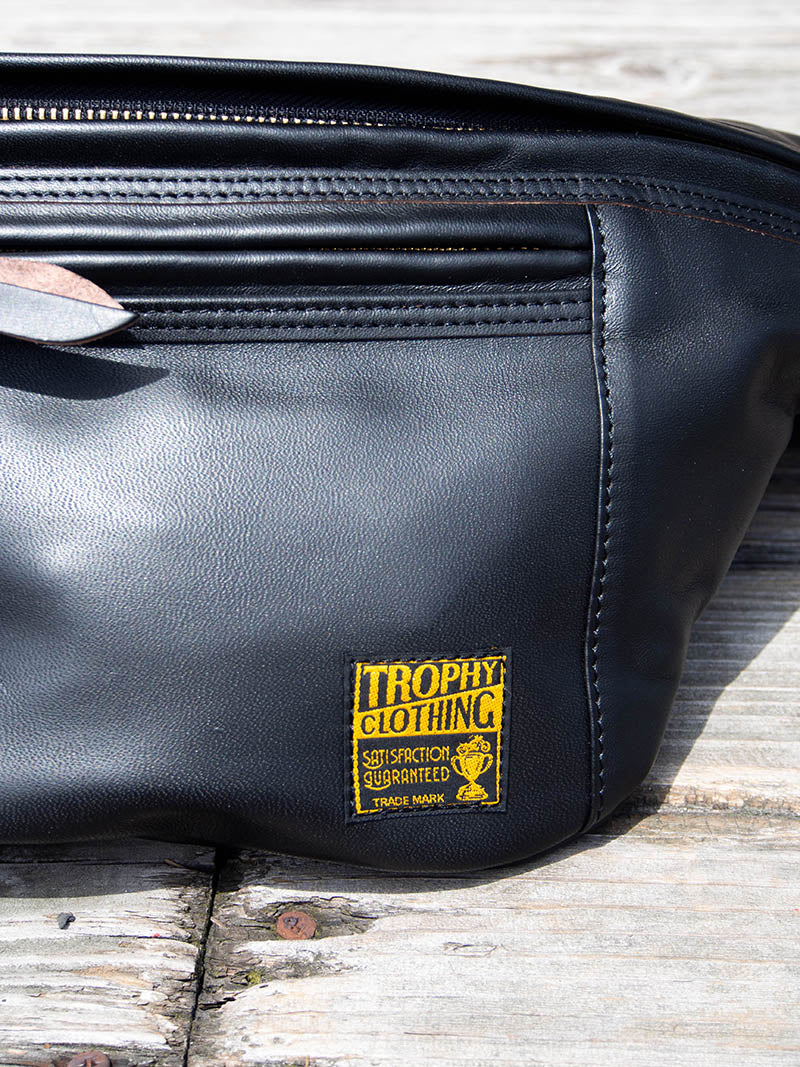 Day Trip Horsehide Bag -Black-