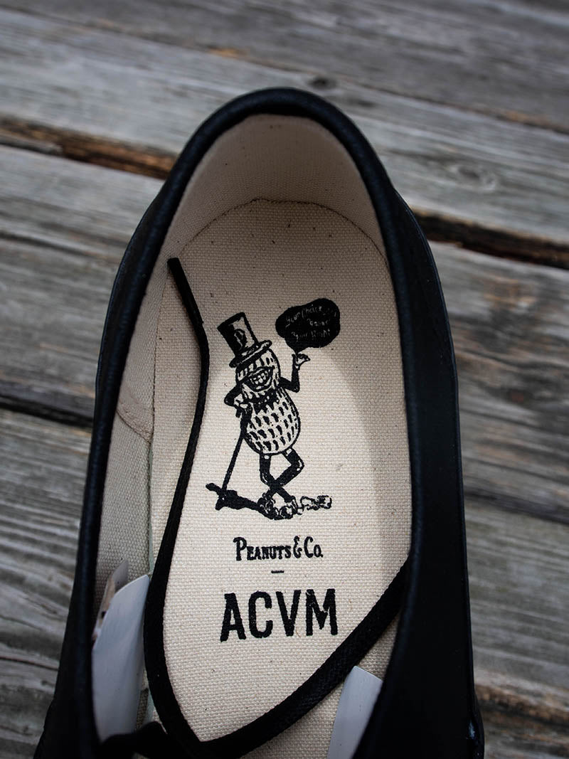 ACV-SNK01WX-PNT WAXED COTTON P-DECK SHOES