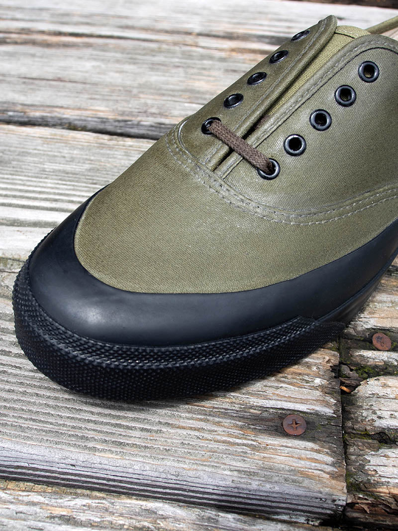 ACV-SNK01WX-PNT WAXED COTTON P-DECK SHOES