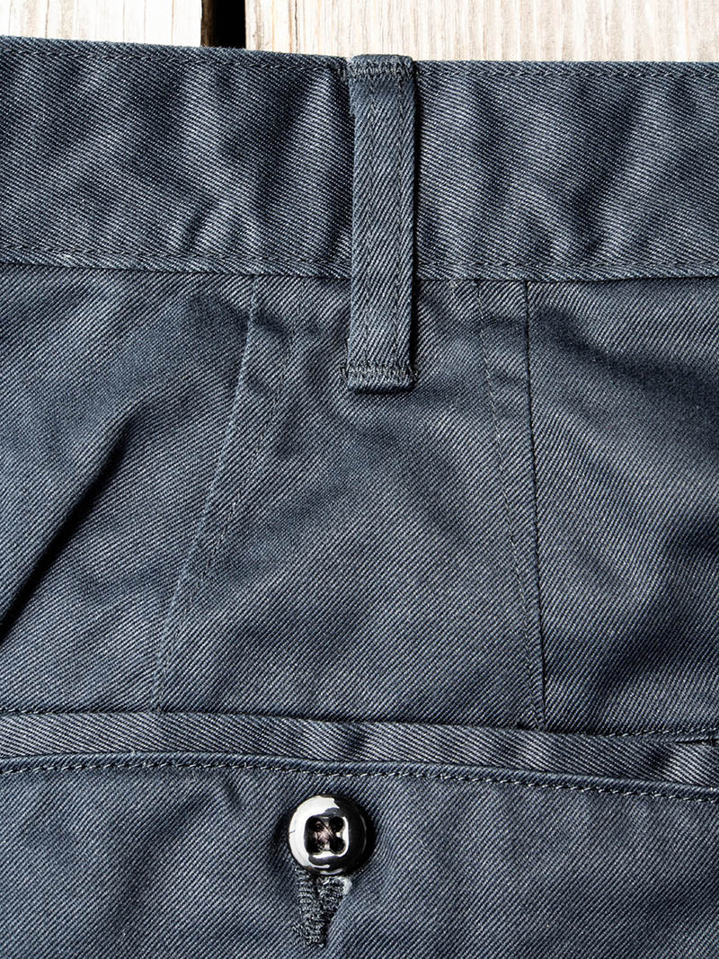 Officer Trousers, Regular Fit, Navy Chino