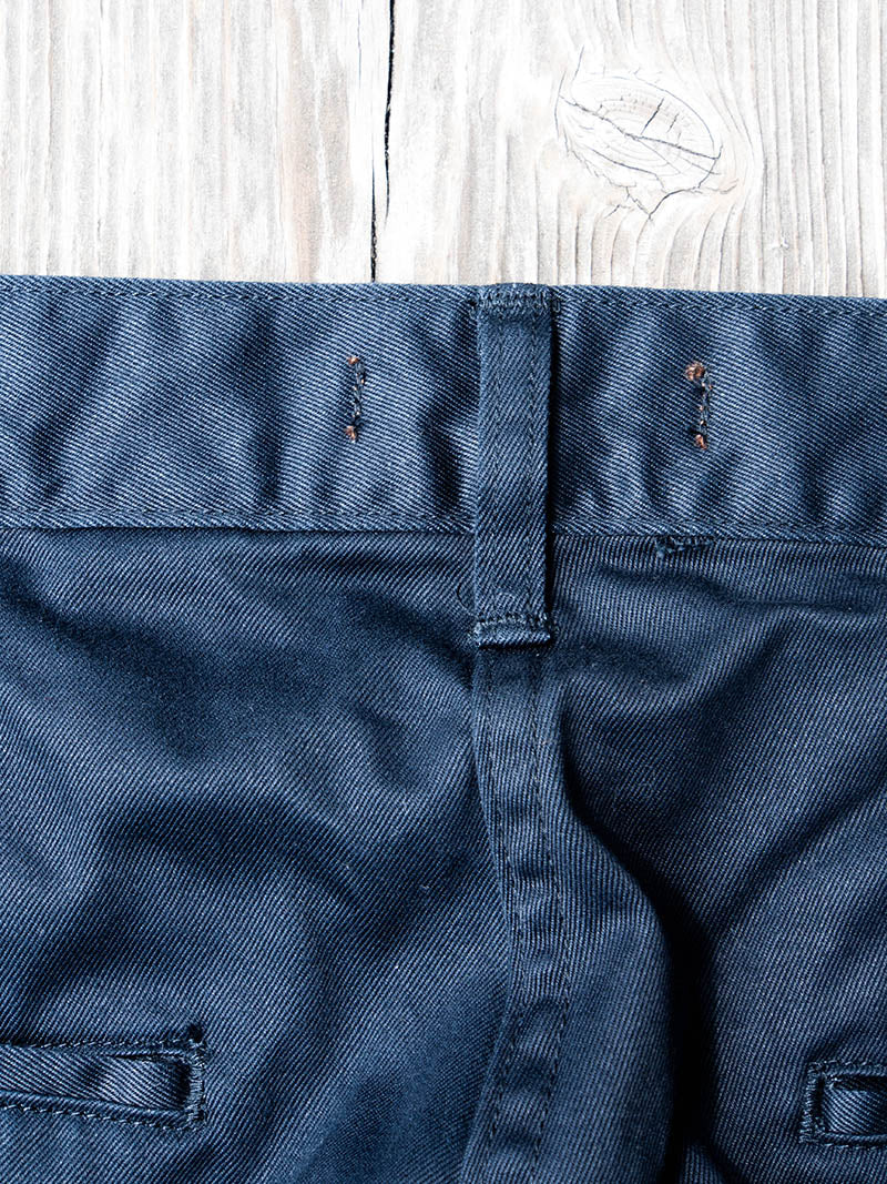 Officer Trousers, Regular Fit, Navy Chino