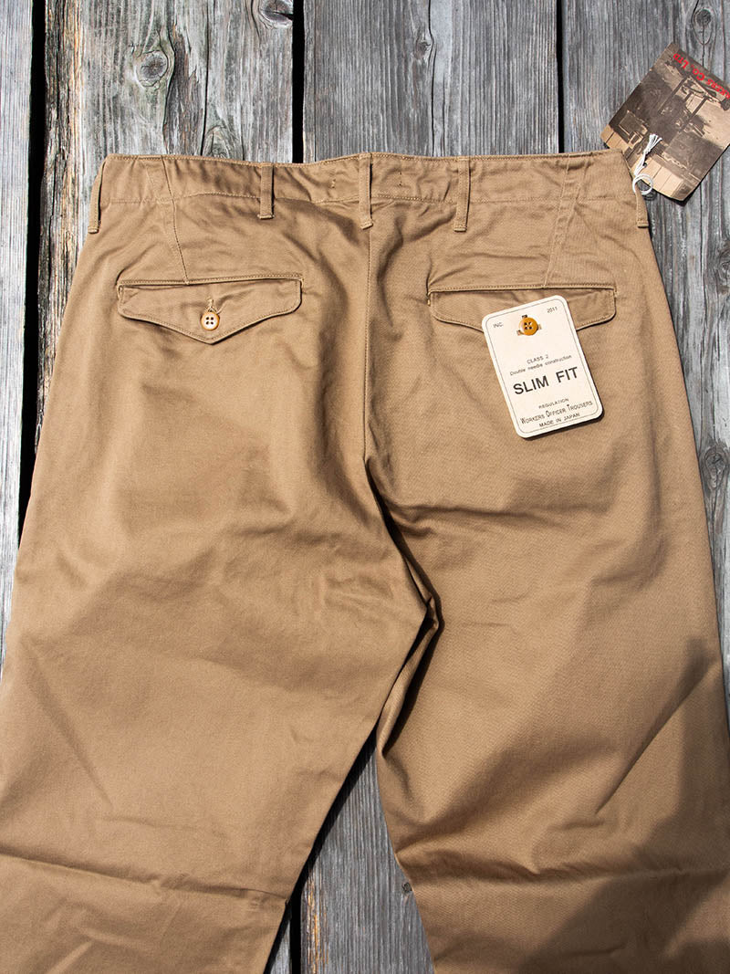 Officer Trousers Slim, Type 2, USMC Khaki