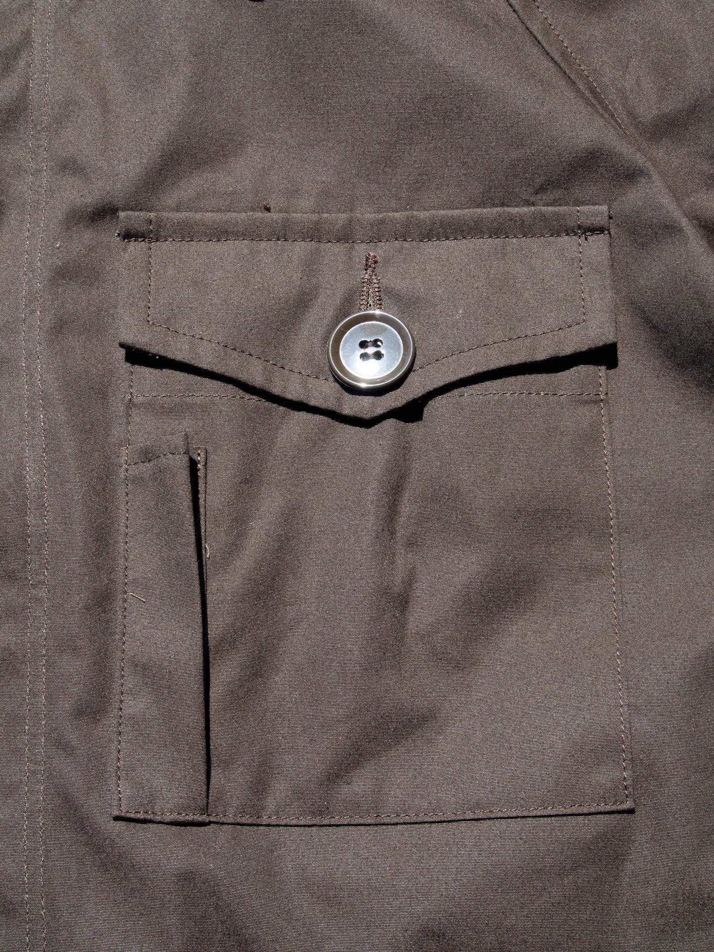 RAF PARKA, Heavy Ventile, Dark Brown