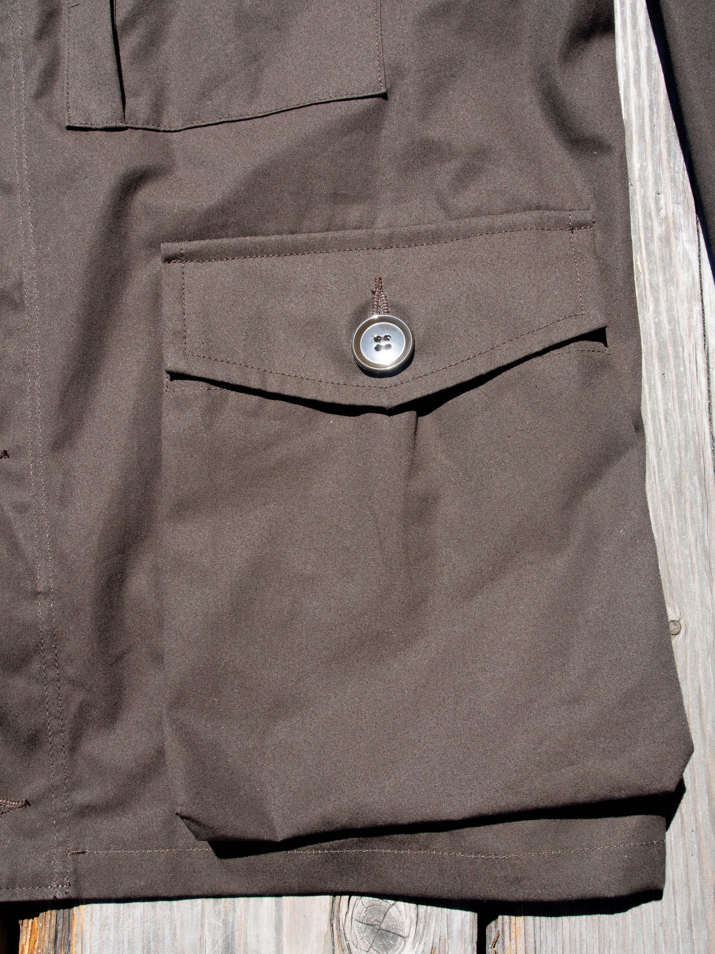 RAF PARKA, Heavy Ventile, Dark Brown