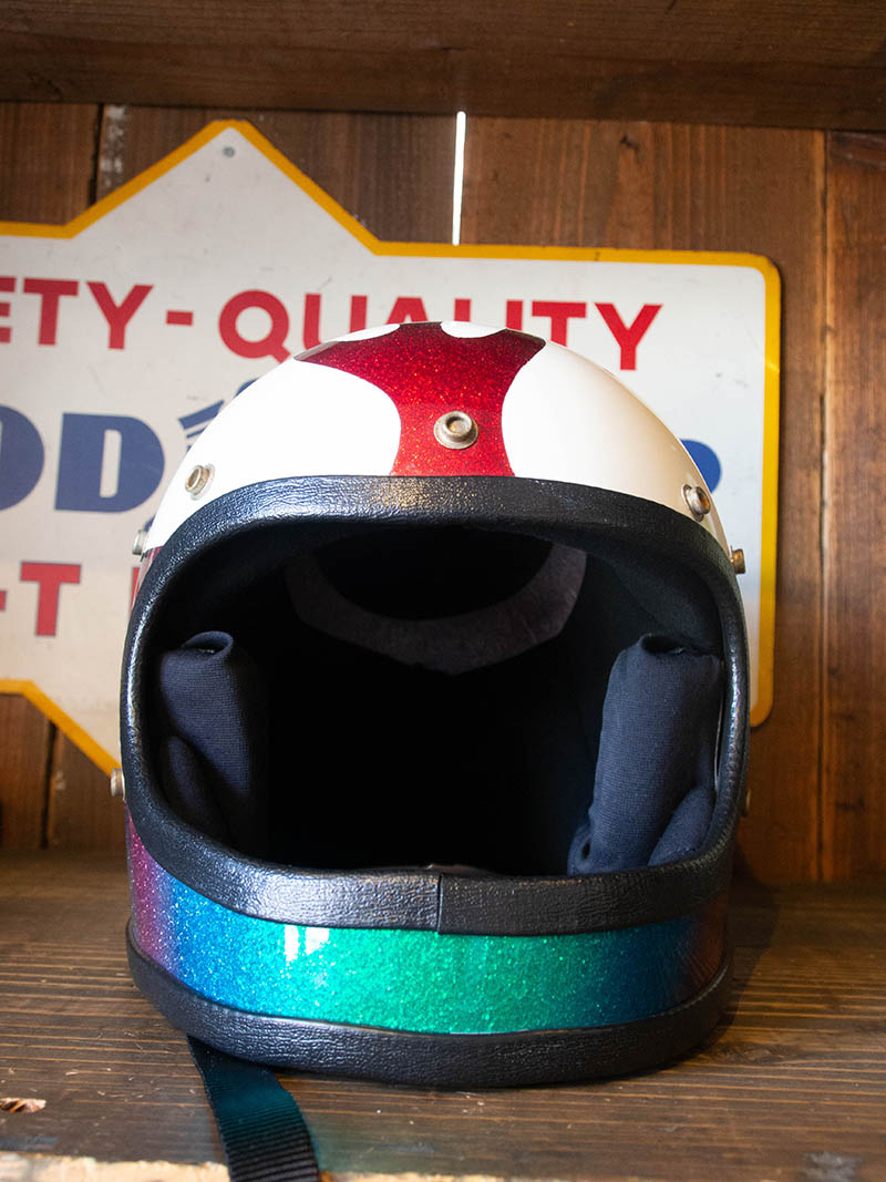 70s Vintage Helmet -SAFE TECH-