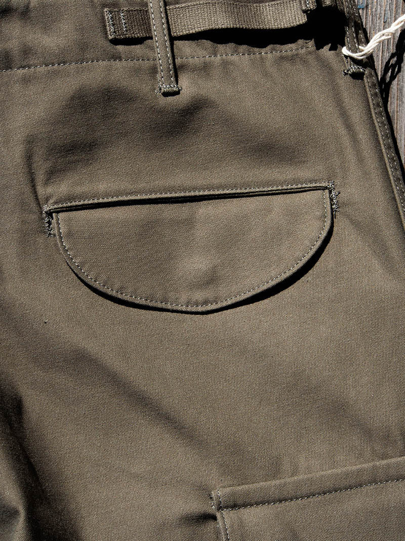 M65 Trousers, Cotton Nylon Sateen, OD