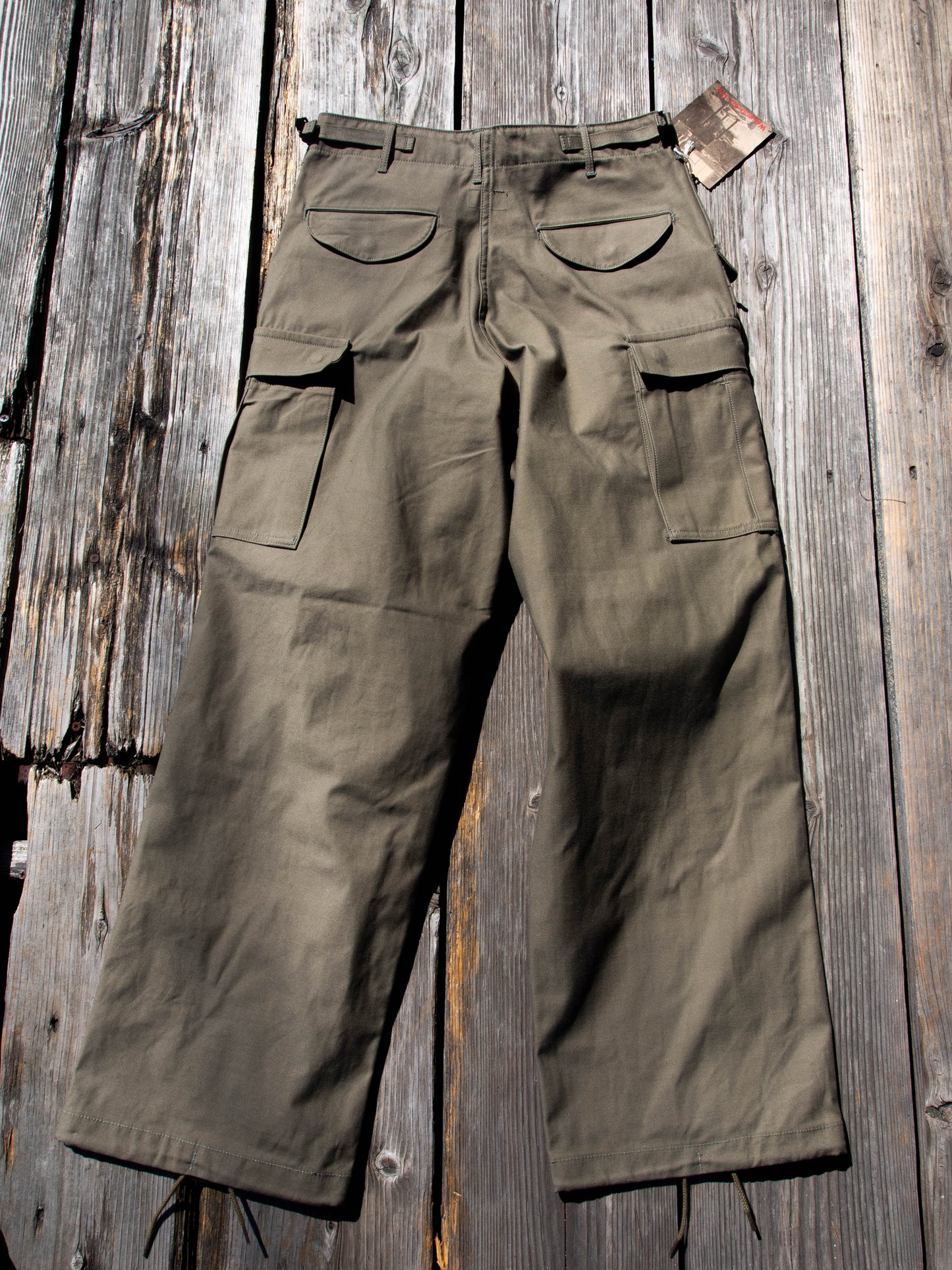 M65 Trousers, Cotton Nylon Sateen, OD