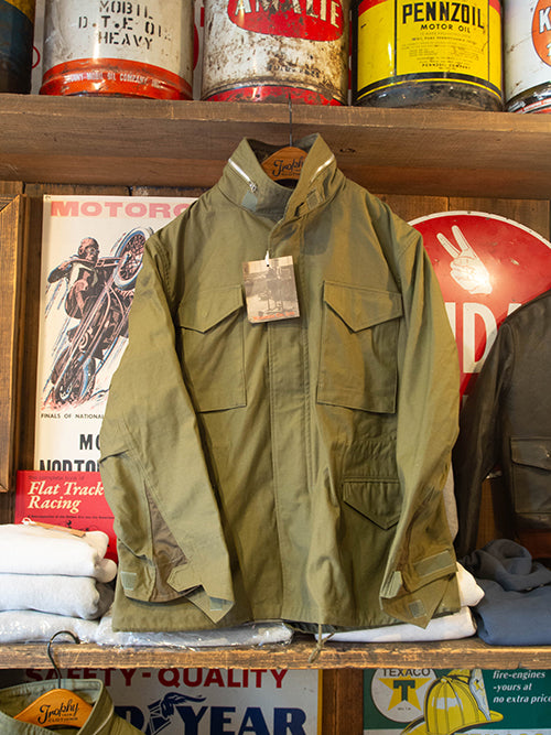 M-65 Field Jacket, Cotton Nylon Sateen, OD