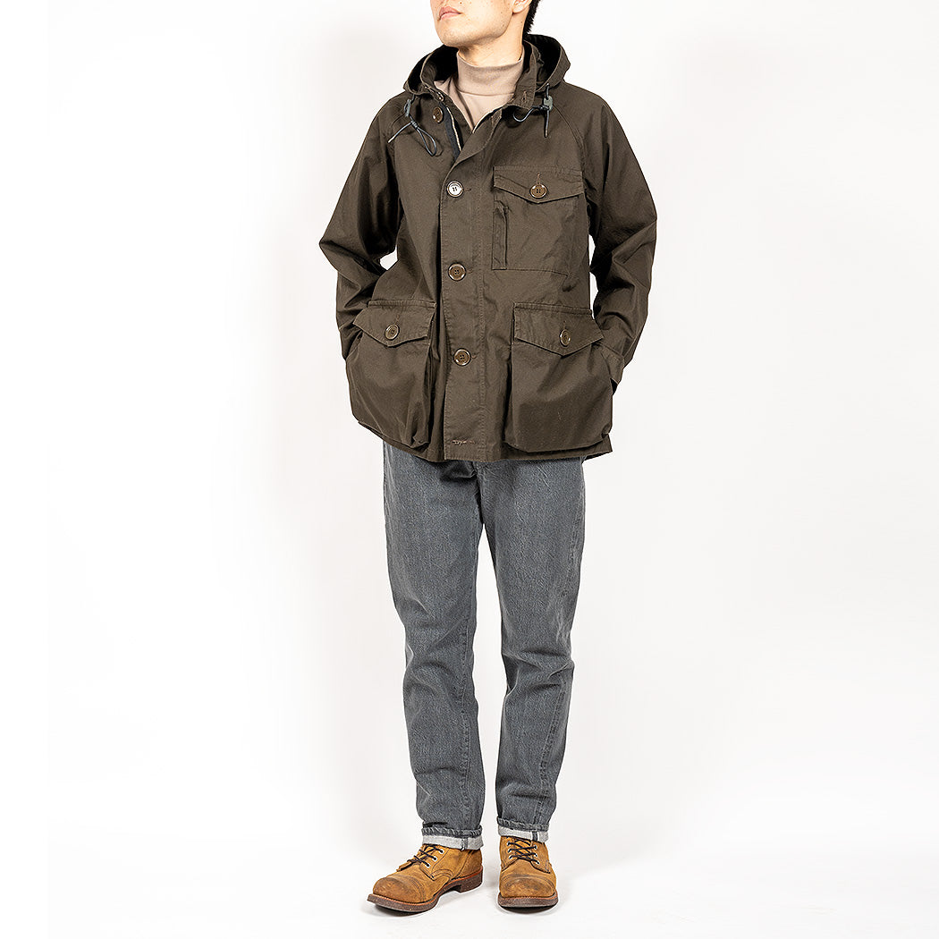 RAF PARKA, Heavy Ventile, Dark Brown