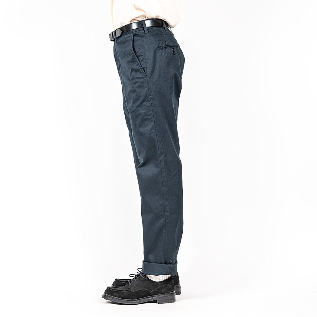 Officer Trousers, Regular Fit, Navy Chino