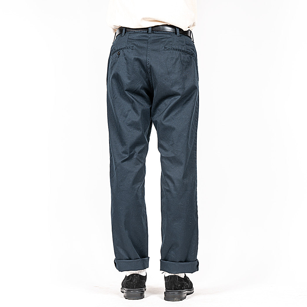 Officer Trousers, Regular Fit, Navy Chino